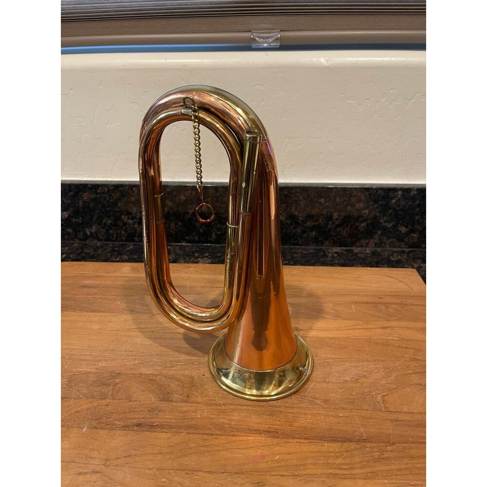 Vintage Copper Bugle